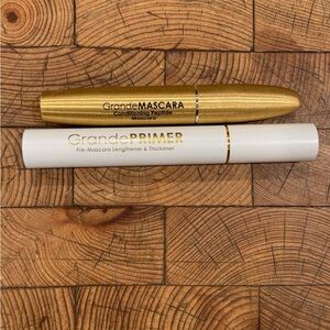 GrandeMascara & GrandePrimer Duo in Gold and White
